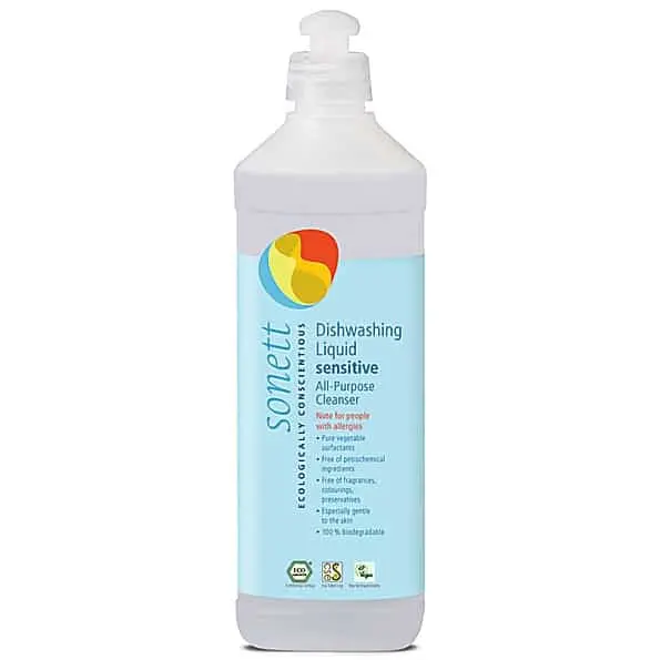 Sonett Organic Sensitive Dishwashing Liquid 1