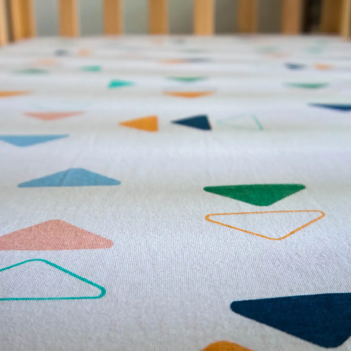 See Play Learn Organic Cotton Crib Sheet 1