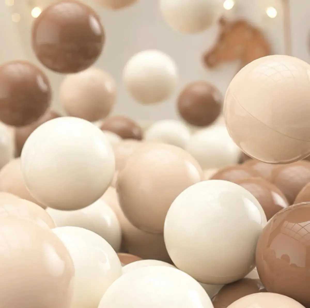Tiny Land® Ocean Ball - 200 Pcs With Varied Colors 1