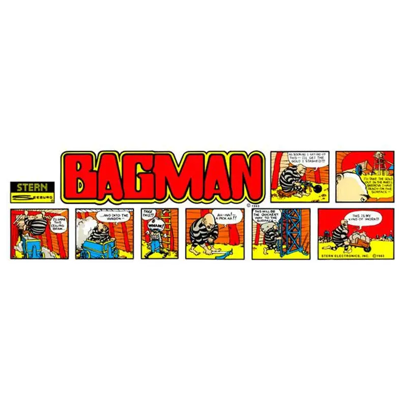 Bagman Arcade Marquee 1