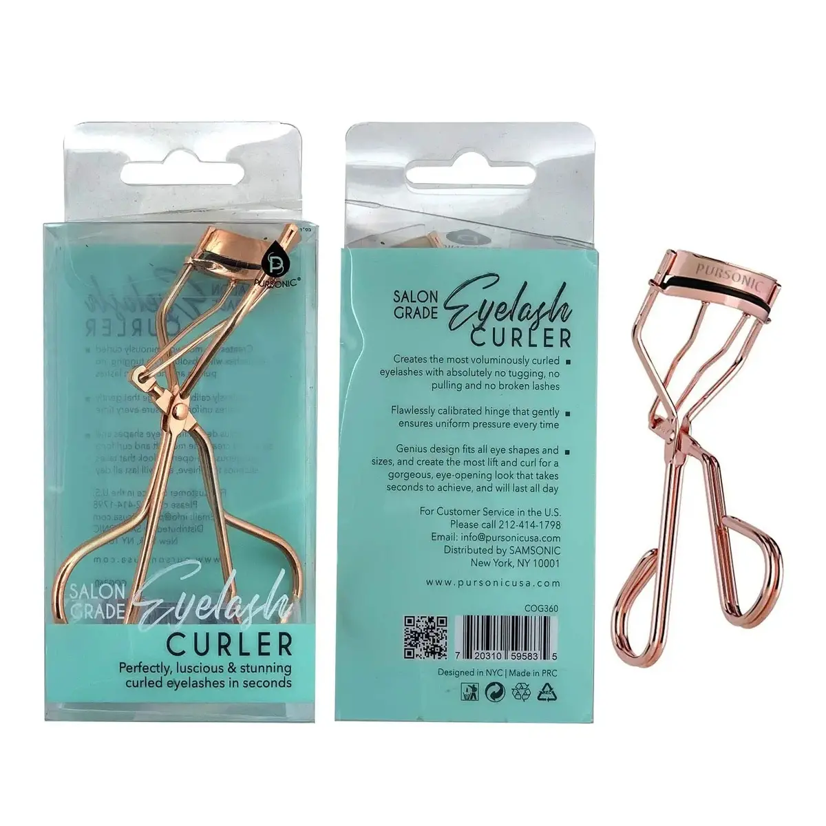 Pursonic Salon Grade Eyelash Curler 2