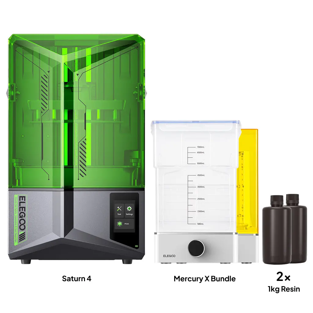 Saturn 4 Complete Bundle - Mercury X & Resin 1