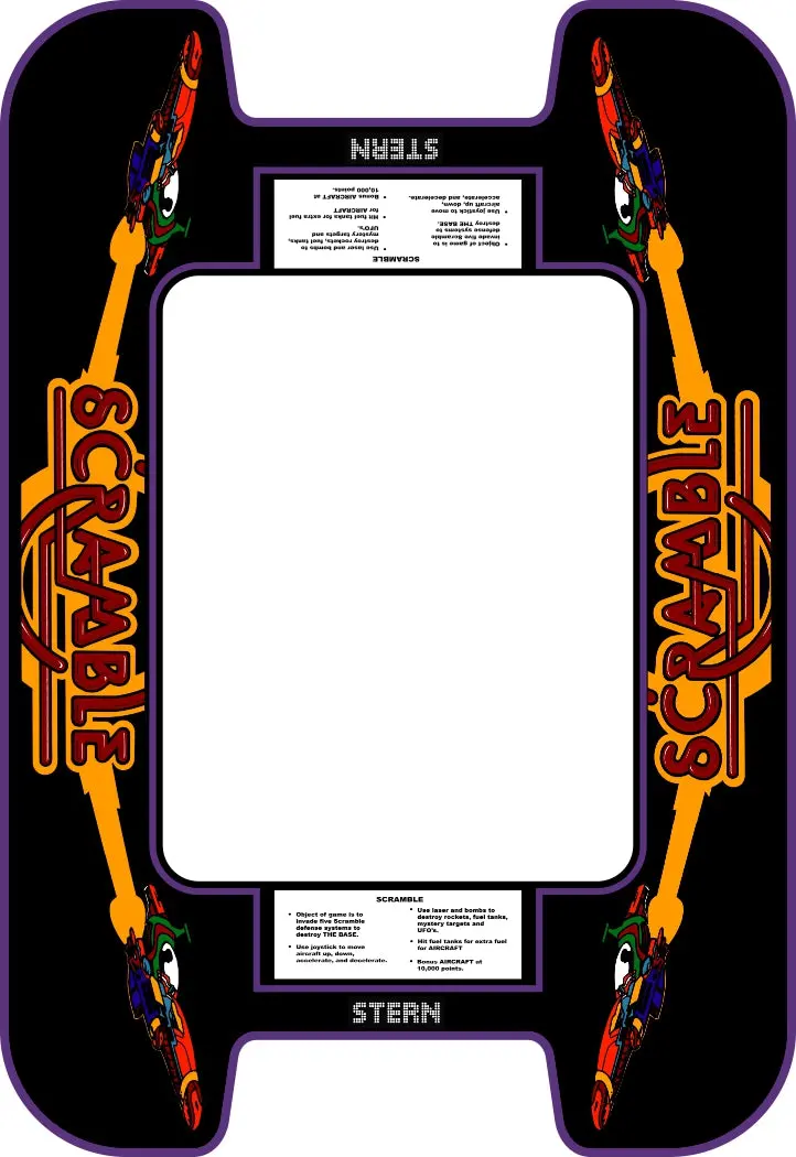 Scramble Cocktail Underlay 1