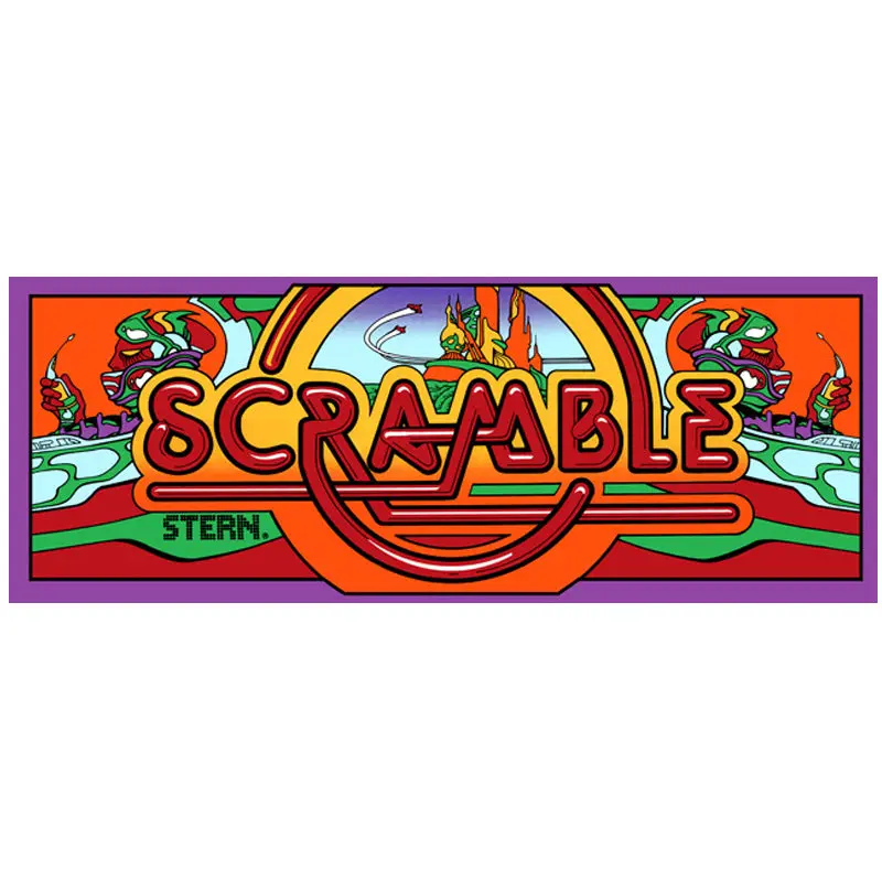Scramble Arcade Marquee 1