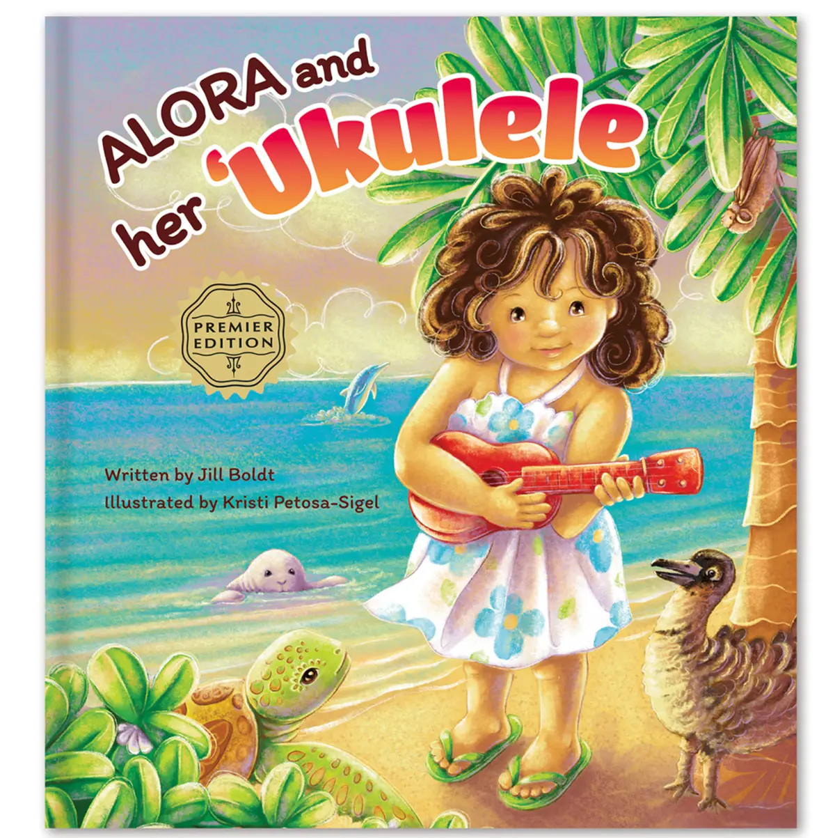 Alora And Her ʻukulele 1
