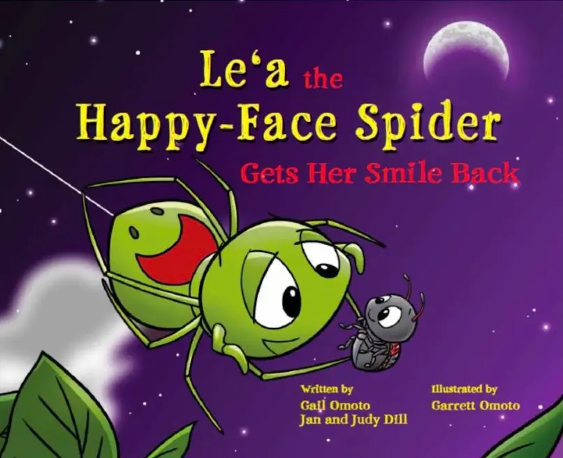 Leʻa The Happy-Face Spider Gets Her Smile Back 1