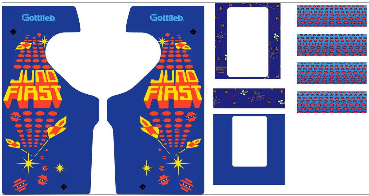 Grs Build-A-Cade - Juno First Art Decal Kit 1