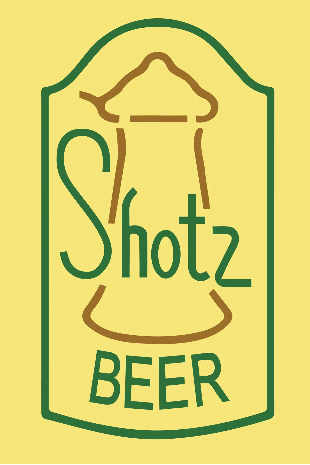 Shotz Beer Laverne And Shirley Sign 1