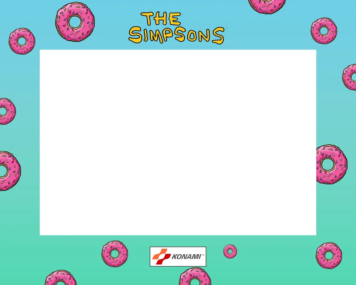 Simspons Arcade Bezel 1
