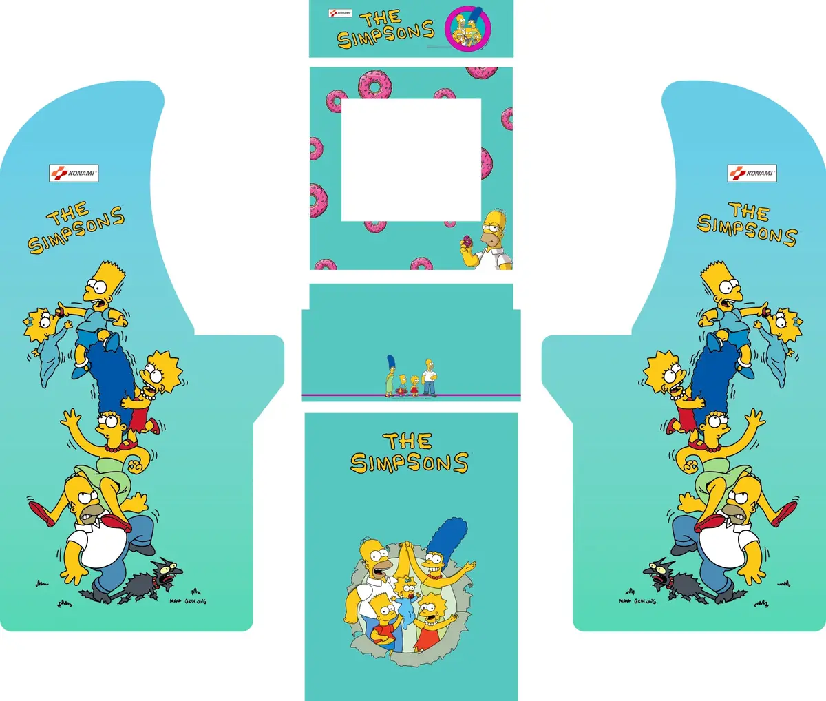 Arcade1up - Simpsons Art 1