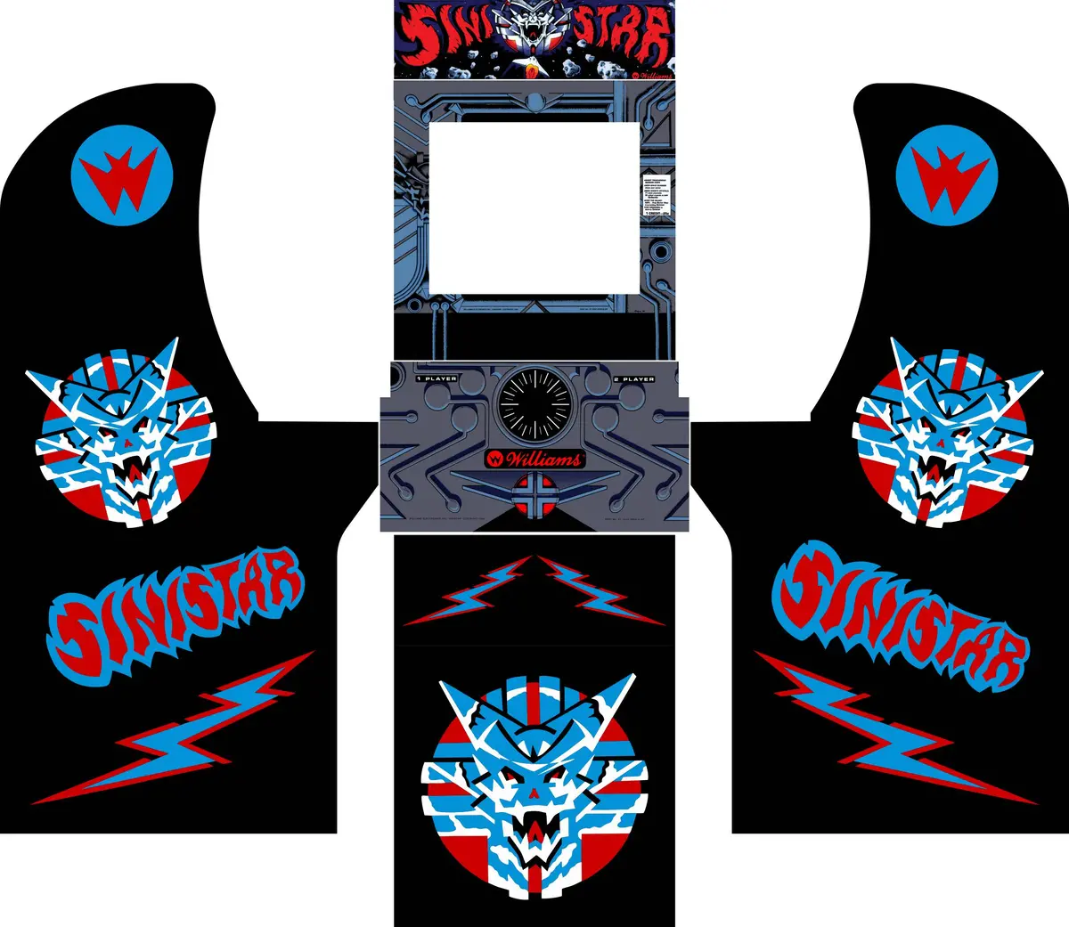 Arcade1up - Sinistar Art 1
