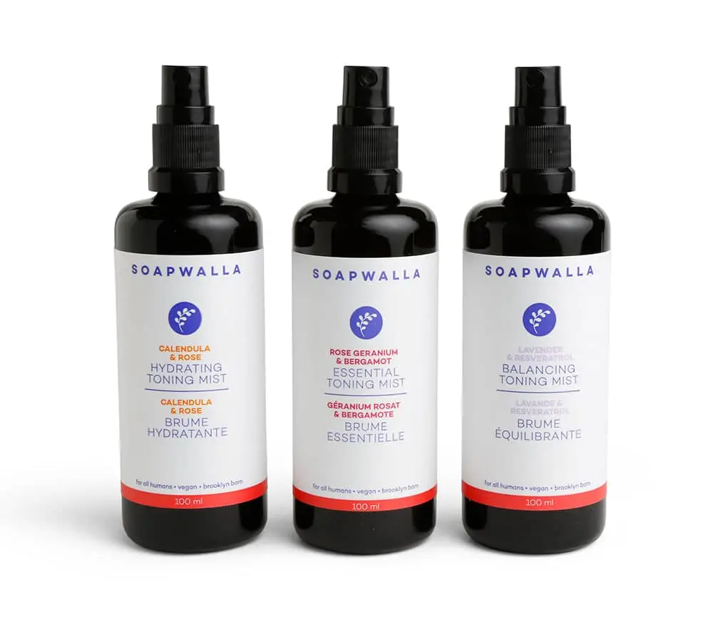 Soapwalla Toning Mists Set 1