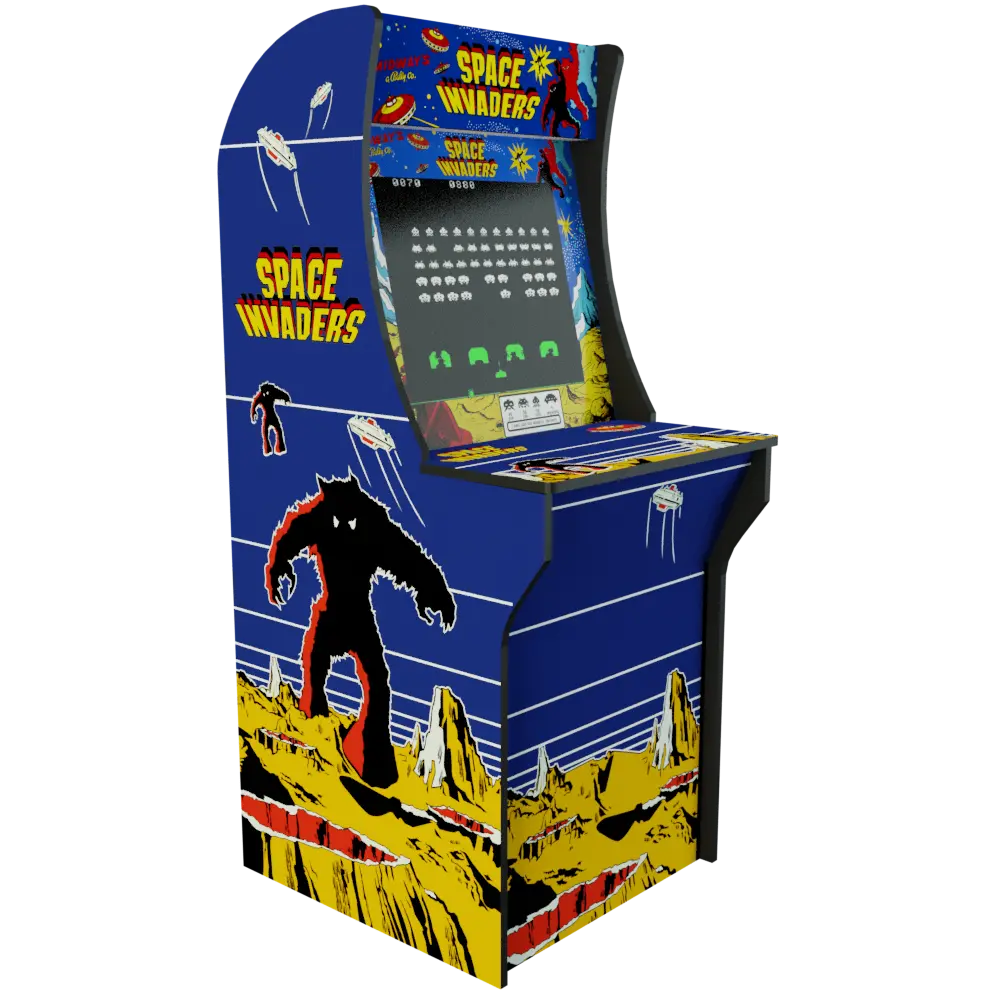 Arcade1up - Space Invaders Custom Art 1