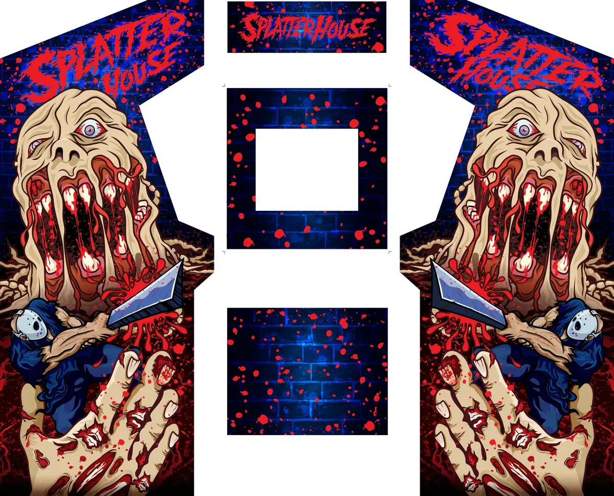Splatterhouse - Custom Complete Restoration Kit Hs1 1
