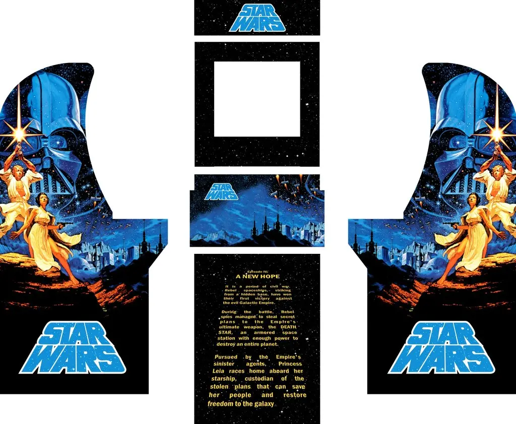 Arcade1up - Star Wars Art 1