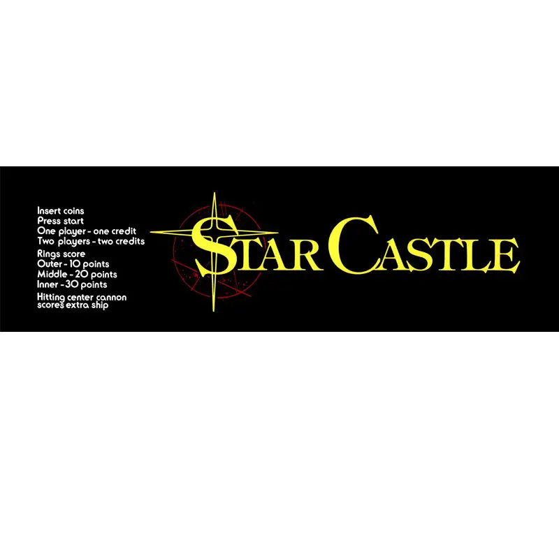 Star Castle Arcade Marquee 1