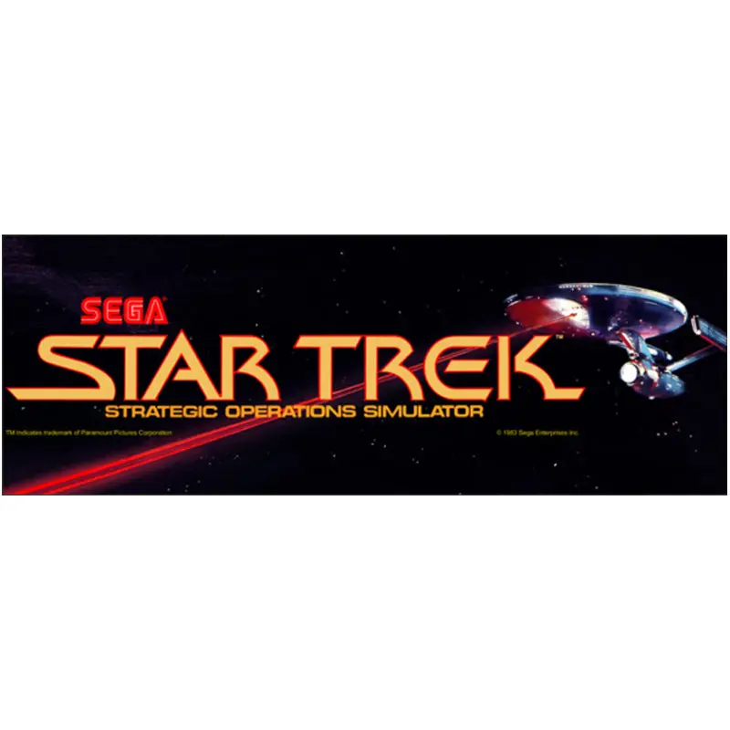 Star Trek Arcade Marquee 1