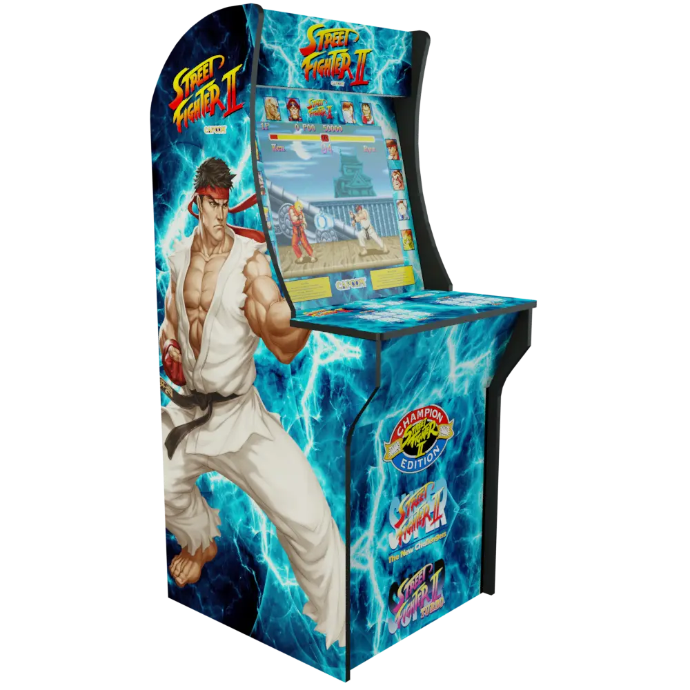 Arcade1up - Street Fighter 2 Ii Art 1
