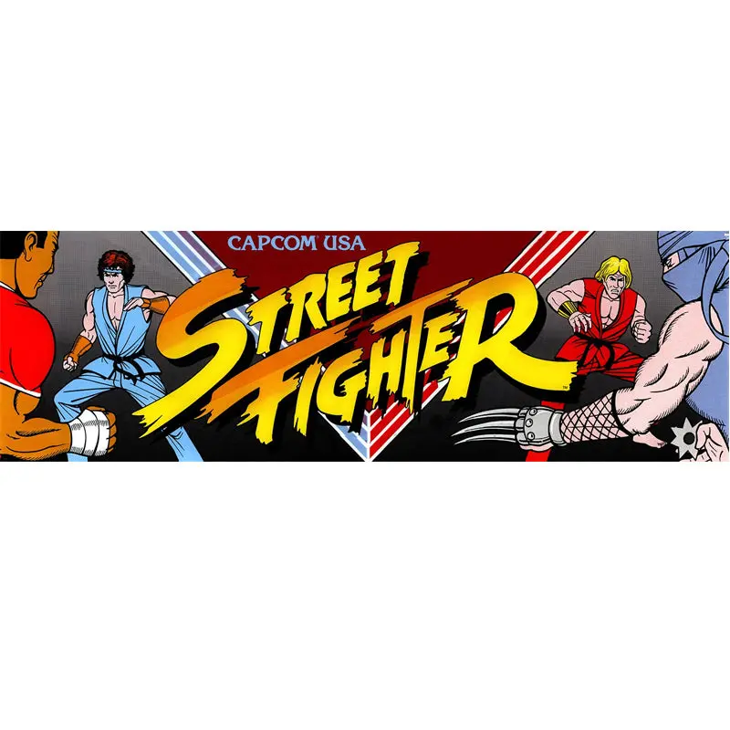Street Fighter 1 Marquee 1