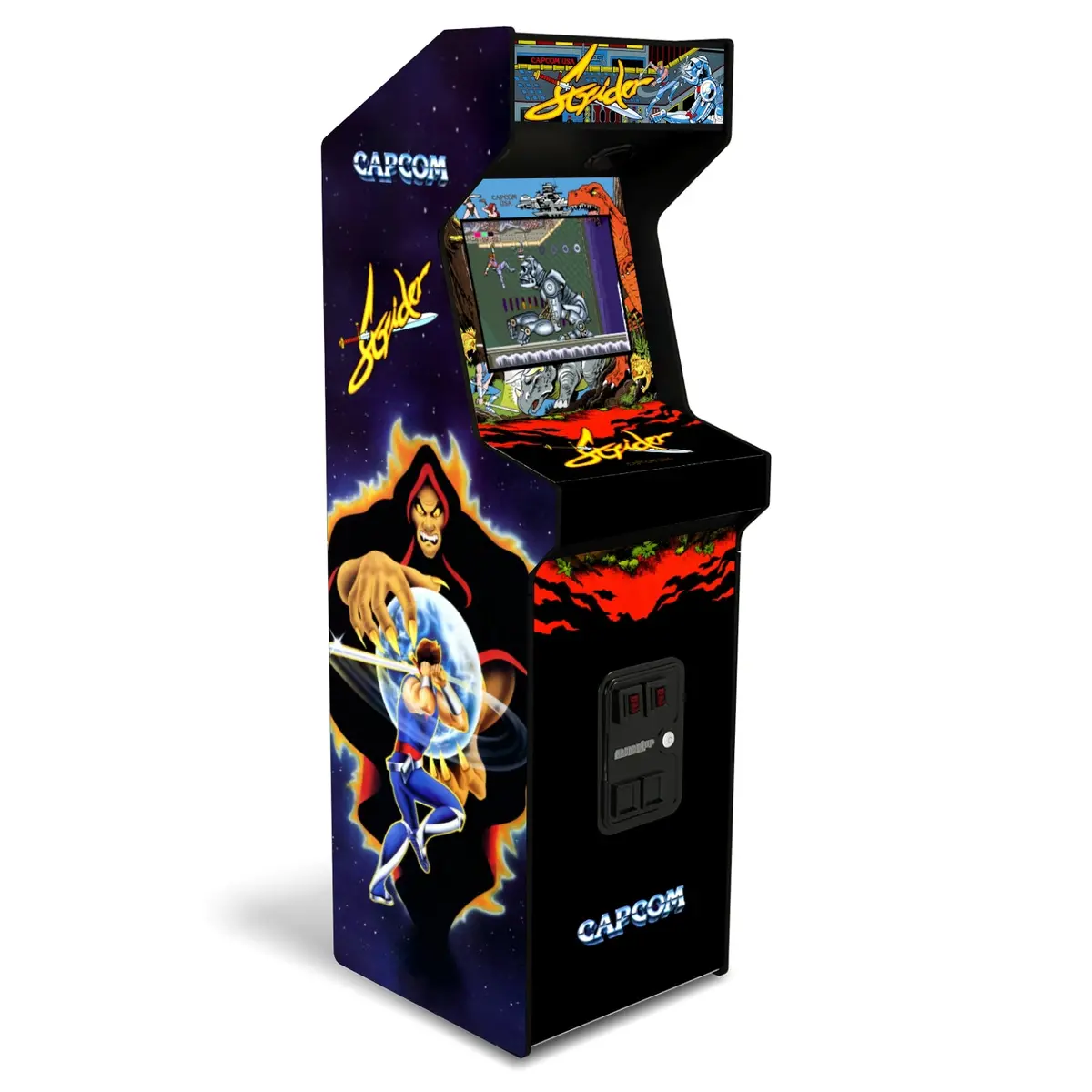 Strider Arcade1up Deluxe Art Kit (For Street Fighter 2: Ce Deluxe Edition) 1