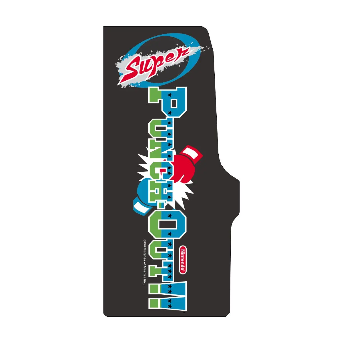 Super Punch Out (X-Large) Side Art Decals 1