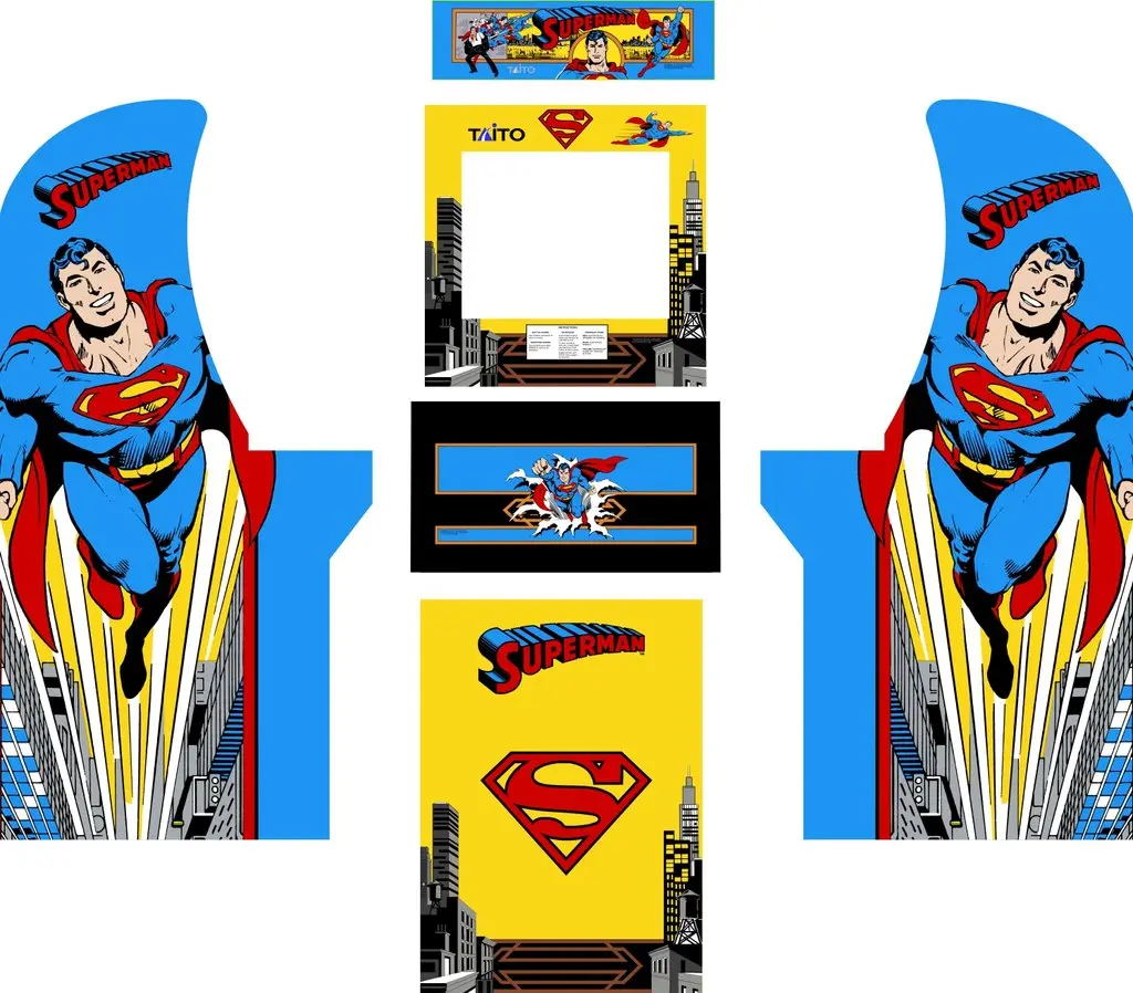 Arcade1up - Superman Art 1