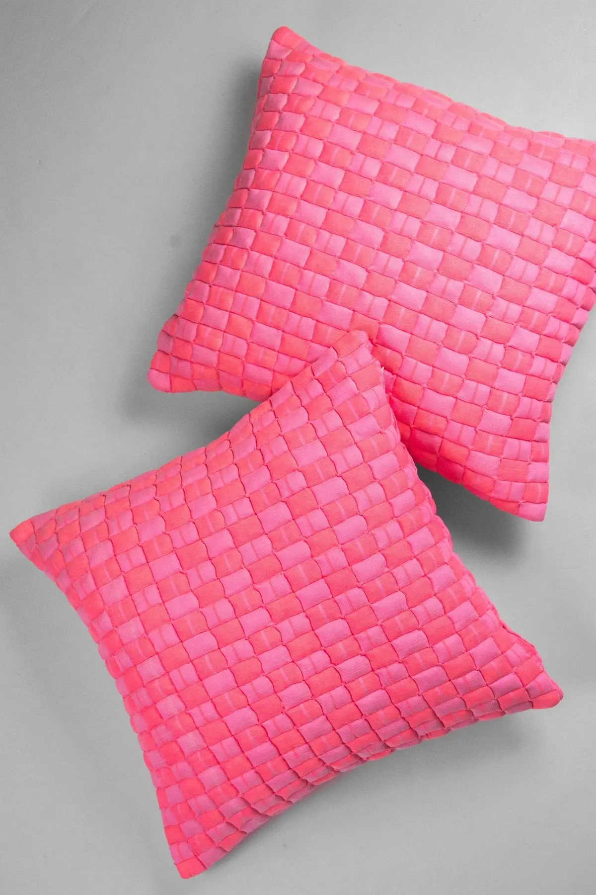 Archive New York Sujani Quilted Pillow - Neon Pink 1