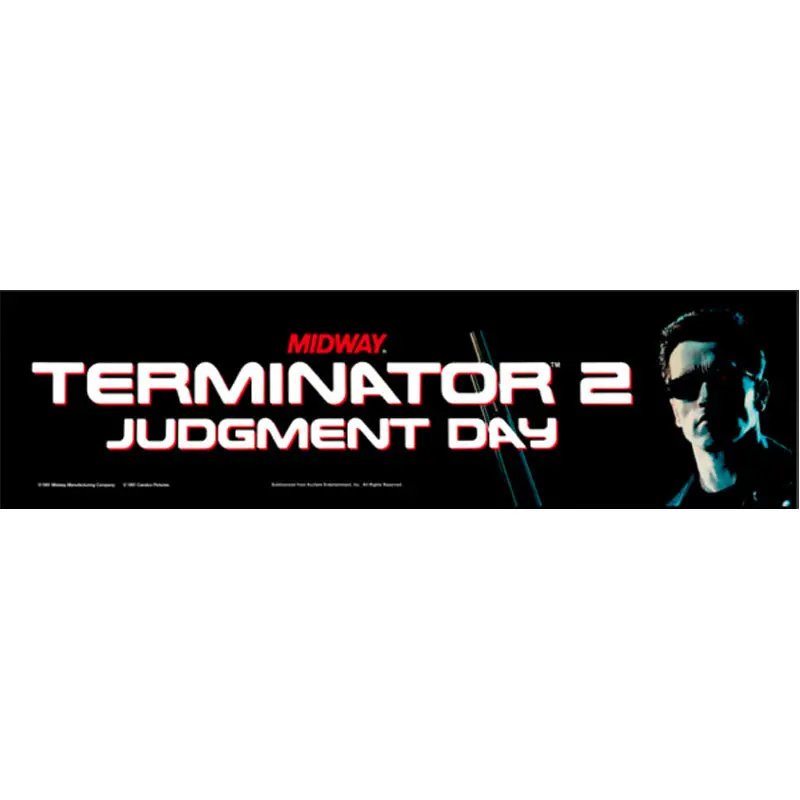 Terminator 2 Arcade Marquee T2 1