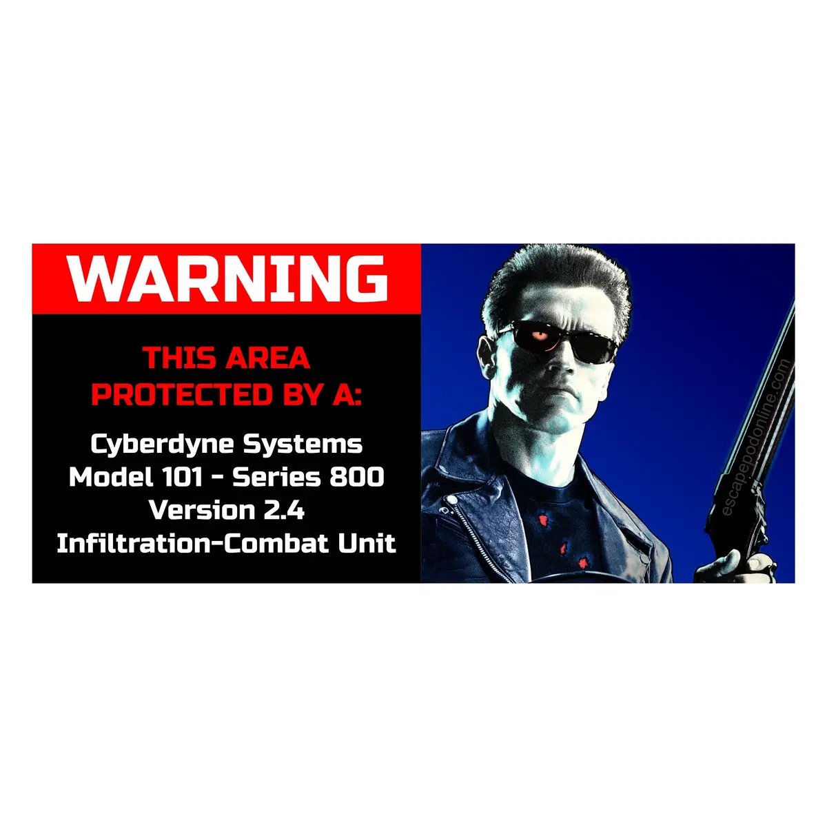 T2 Home Security Sticker 1