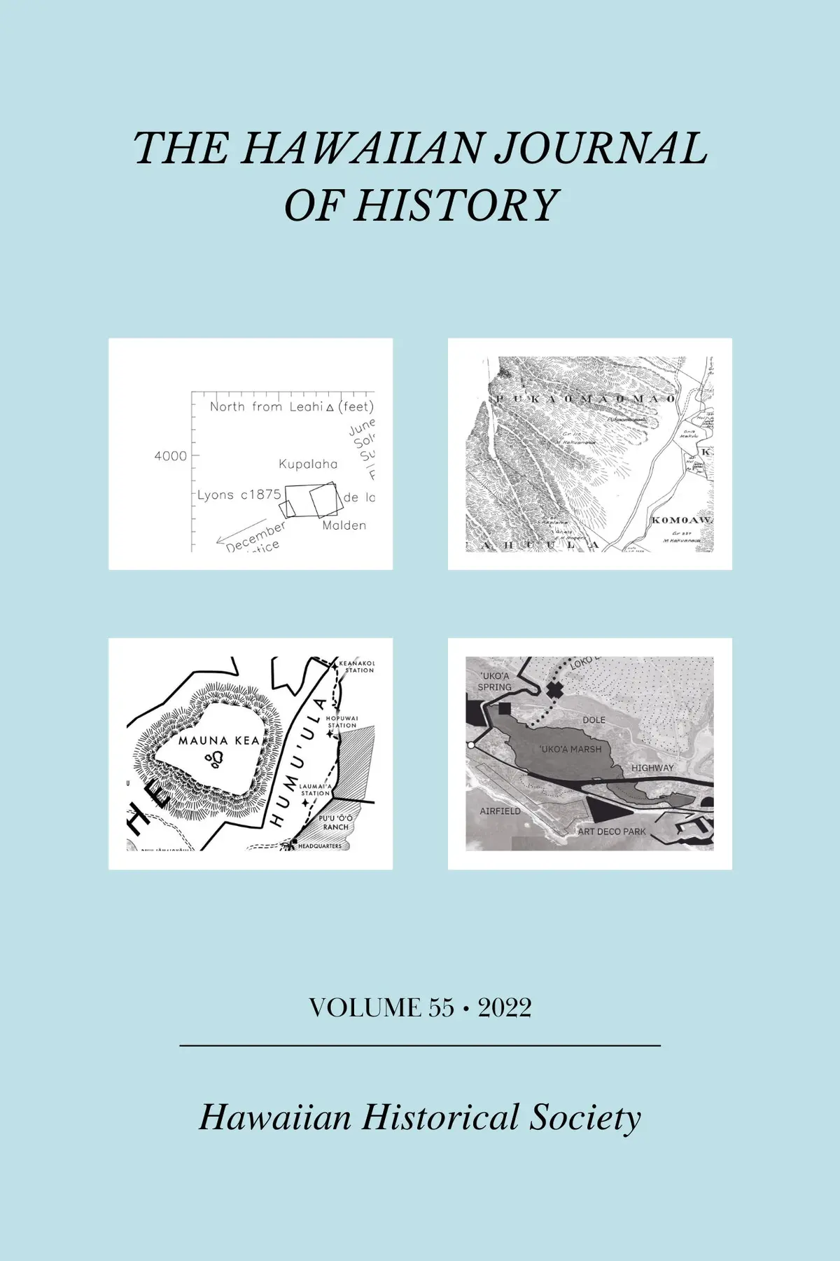 Hawaiian Journal Of History, The - Volume 56, 2022 1