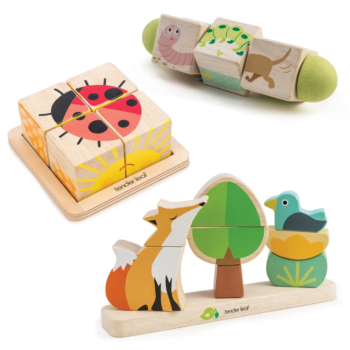 Tender Leaf Infant Blocks Collection 1