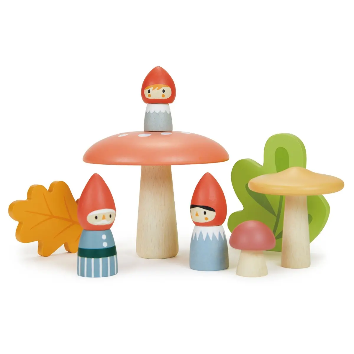 Tender Leaf Woodland Gnome Family 1