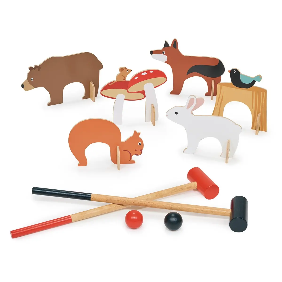 Tender Leaf Woodland Indoor Croquet Set 2