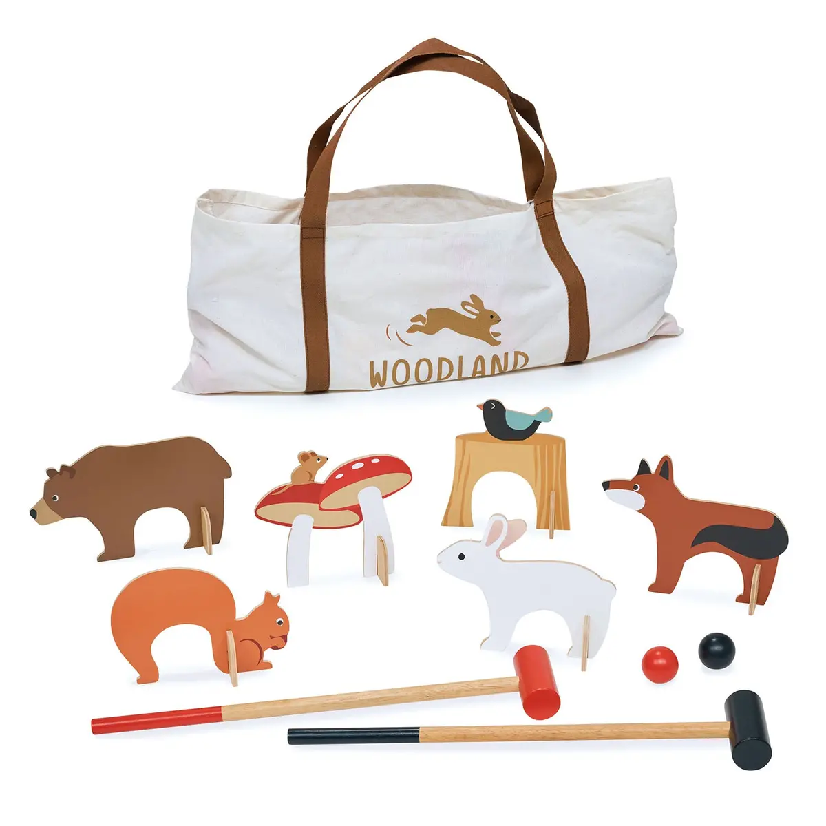 Tender Leaf Woodland Indoor Croquet Set 1