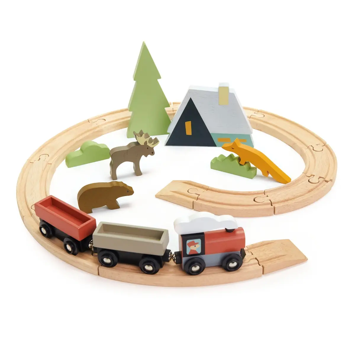 Tender Leaf Treetops Train Set 1