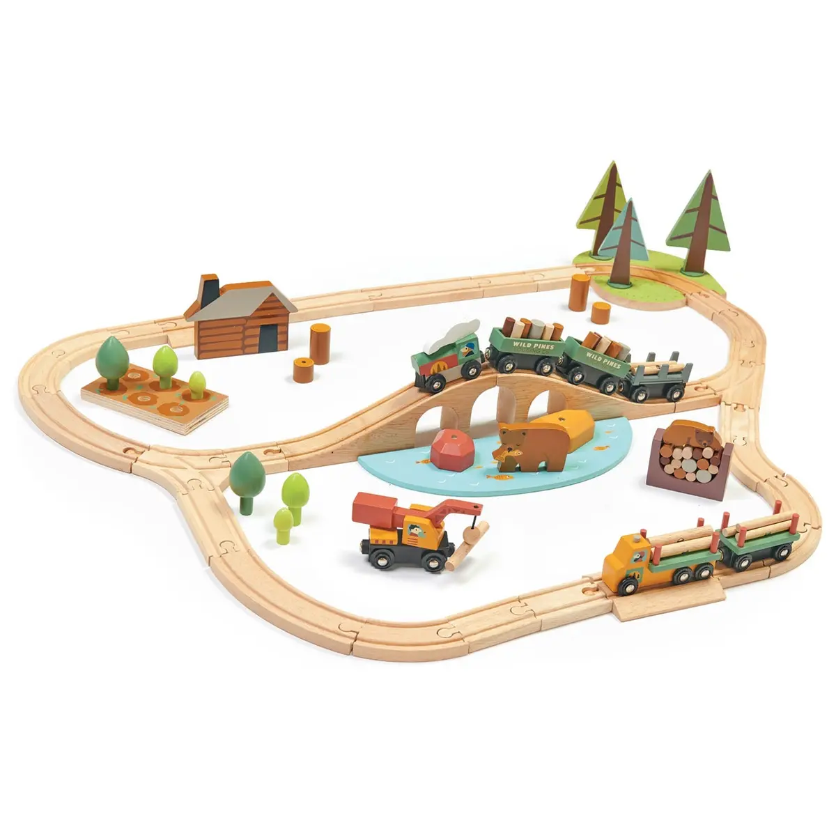 Tender Leaf Wild Pines Train Set 1