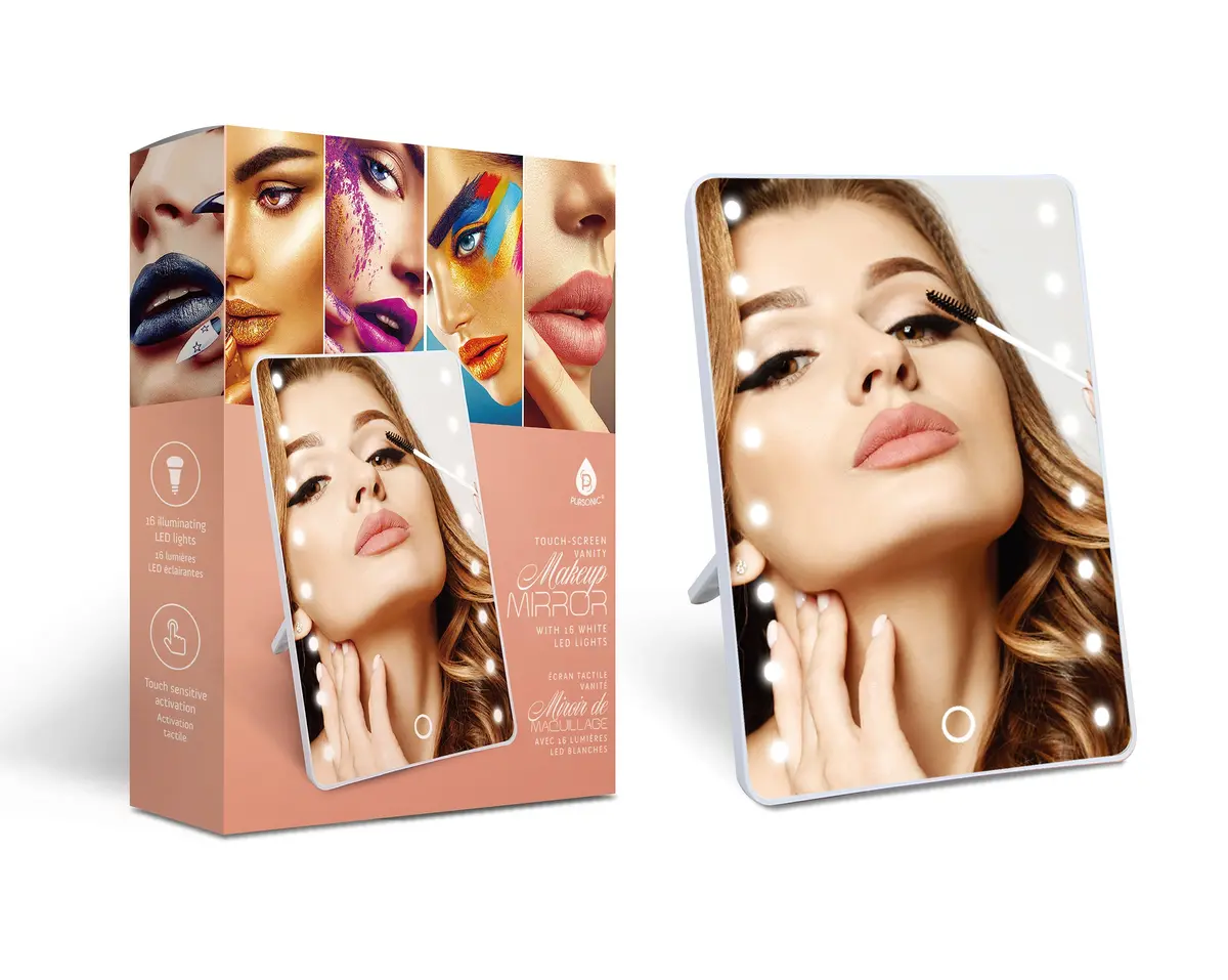 Pursonic Smart Mirror Touchscreen Makeup Vanity 1