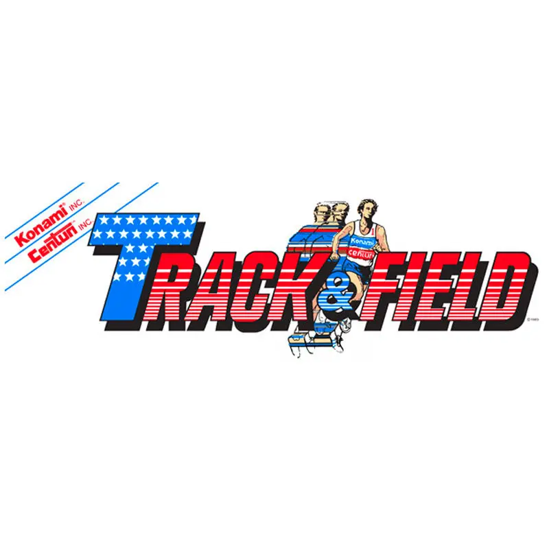 Track & Field Arcade Marquee 1