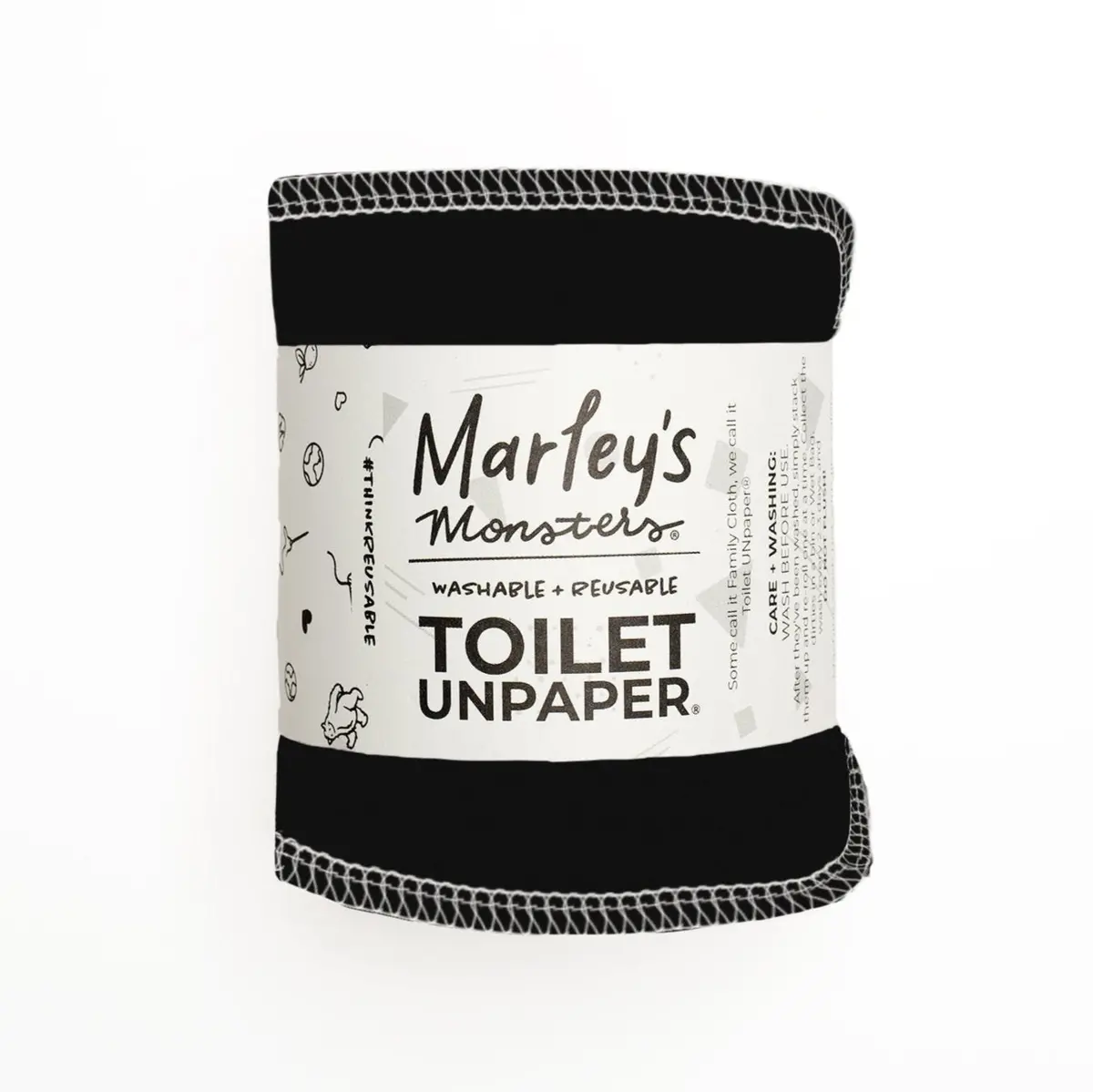 Toilet Unpaper® Roll: Black 1