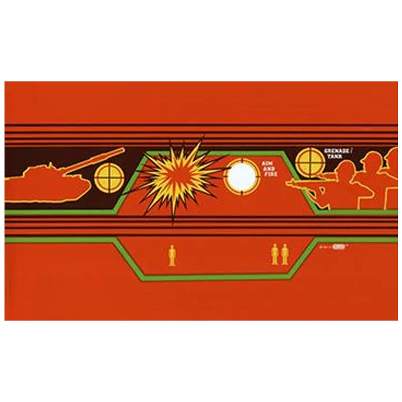 Taito Frontline Cpo - Control Panel Overlay 1