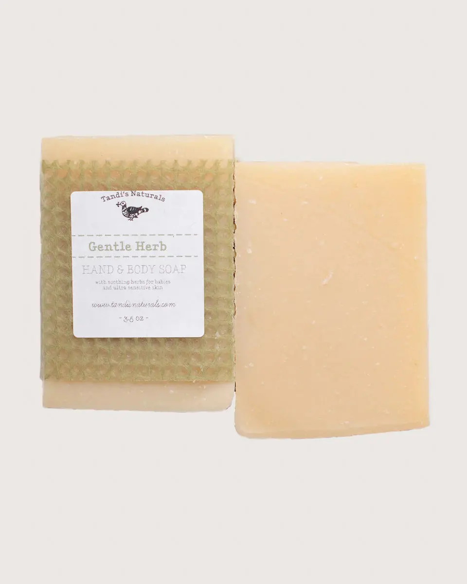 Tandi's Naturals Gentle Herb Soap (Unscented) (4Pack) 1