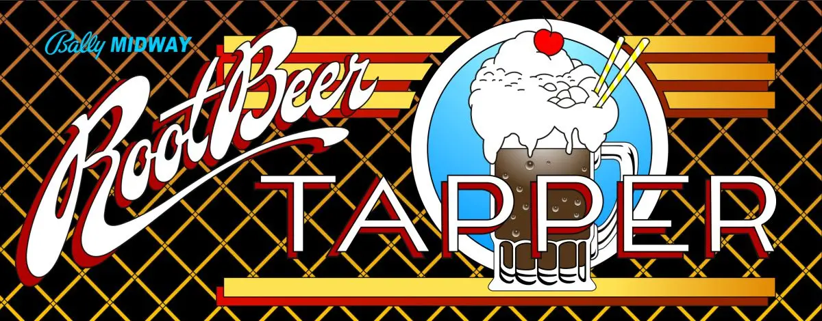 Tapper Rootbeer Arcade Marquee 1