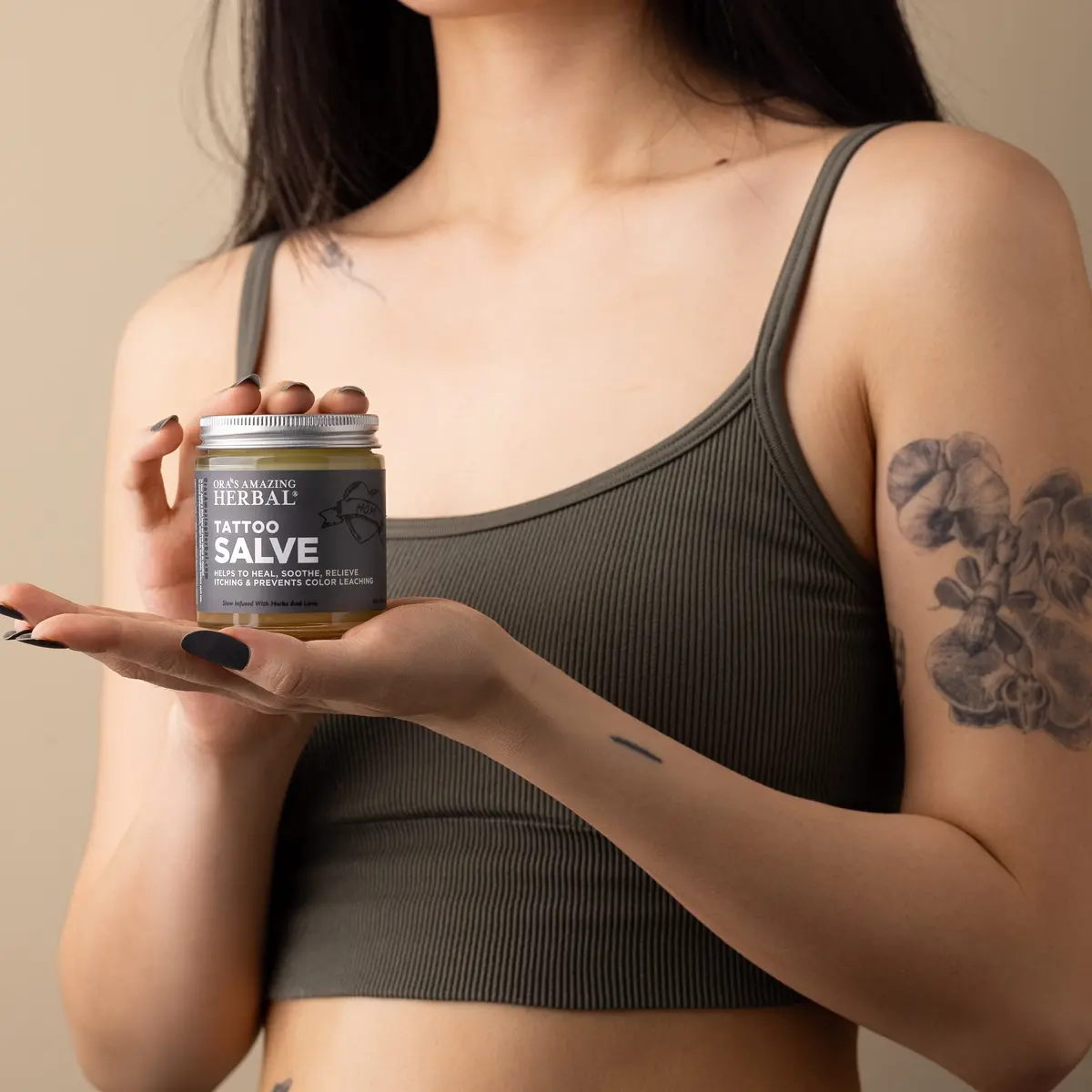 Ora's Amazing Herbal Tattoo Salve, Natural Tattoo Aftercare 1
