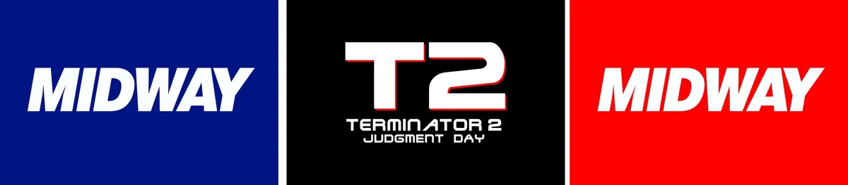 Arcade1up Terminator 2 Riser Decals 1