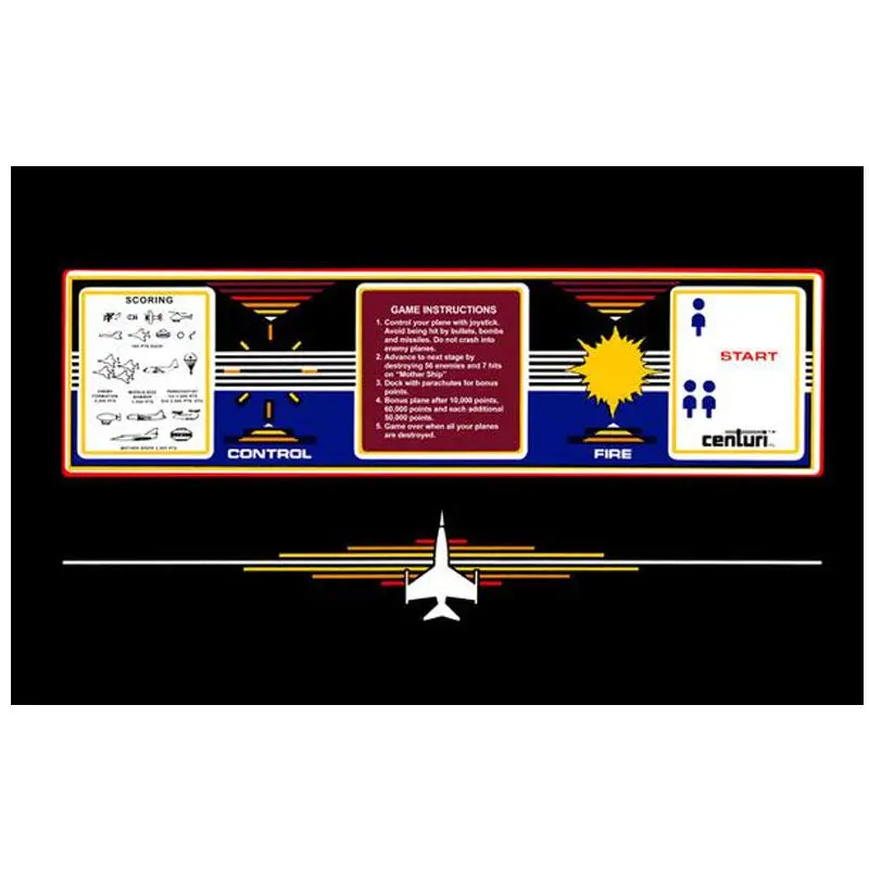 Time Pilot Cpo - Control Panel Overlay 1