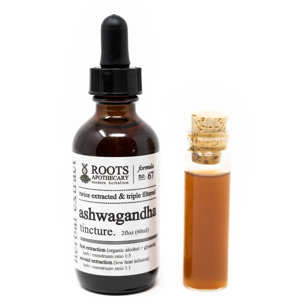 Roots Apothecary Ashwagandha Tincture - Organic 1
