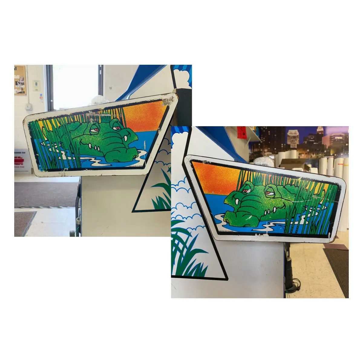 Toobin Gators Decal Set 1
