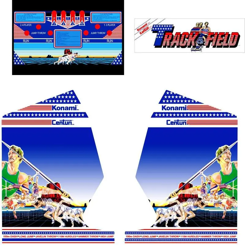 Track N Field Complete Restoration Kit 1