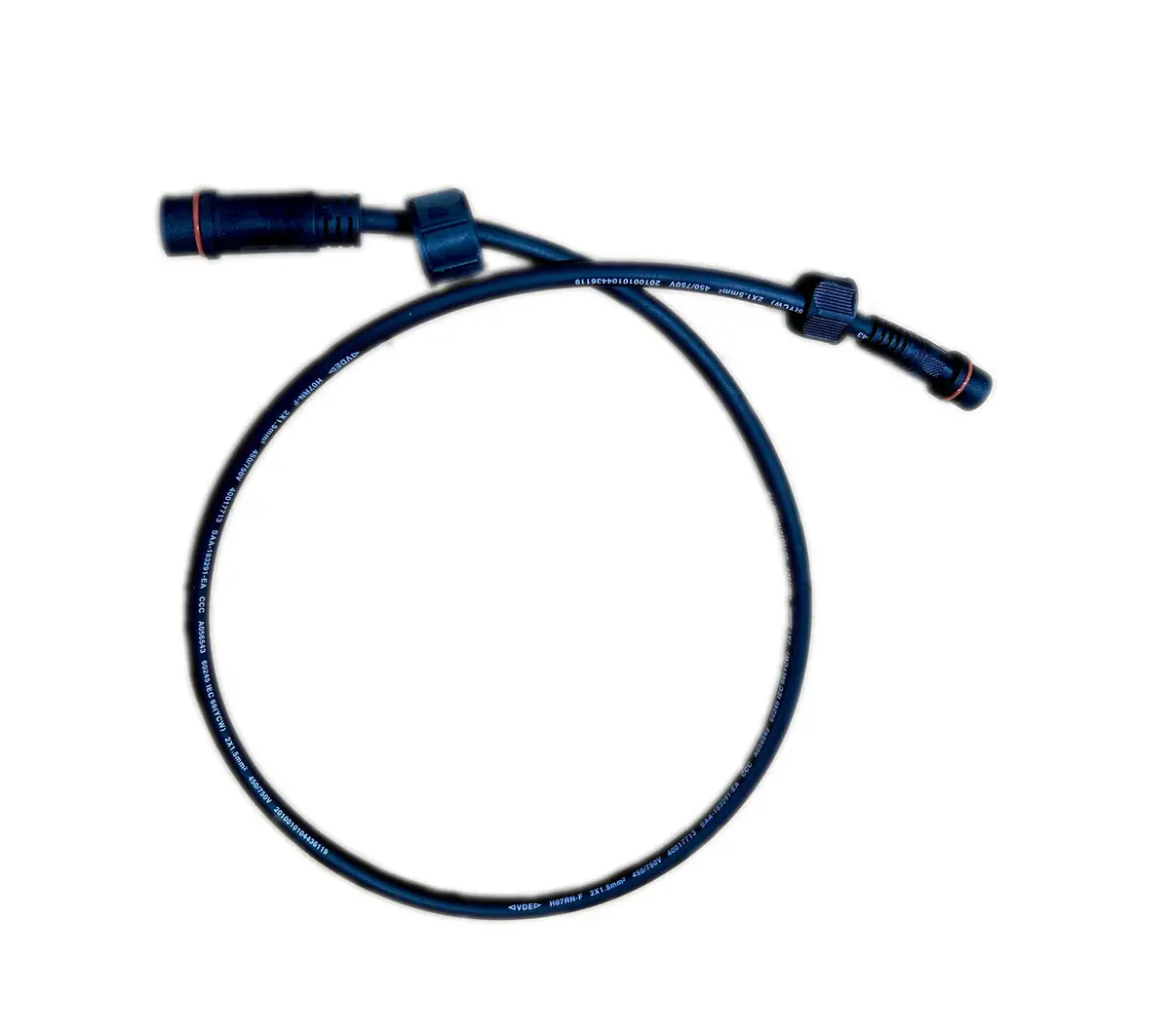 Transition Lead - Trunk Line Plug To Individual Light Plug (Power Lead, Supports Up To 30 Amps) - Building Block Wire Harness 1