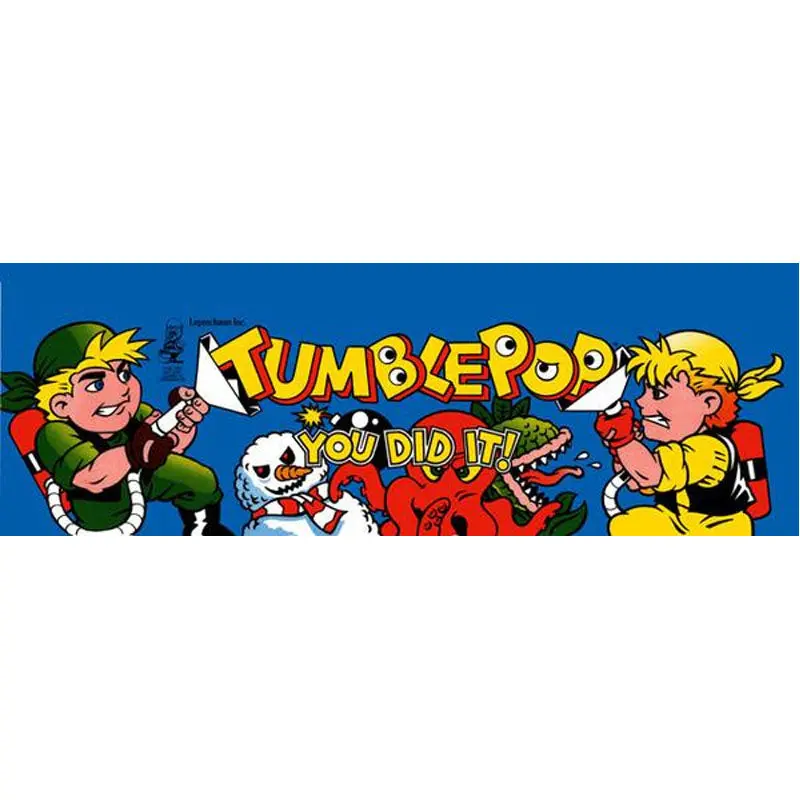 Tumblepop Arcade Marquee 1